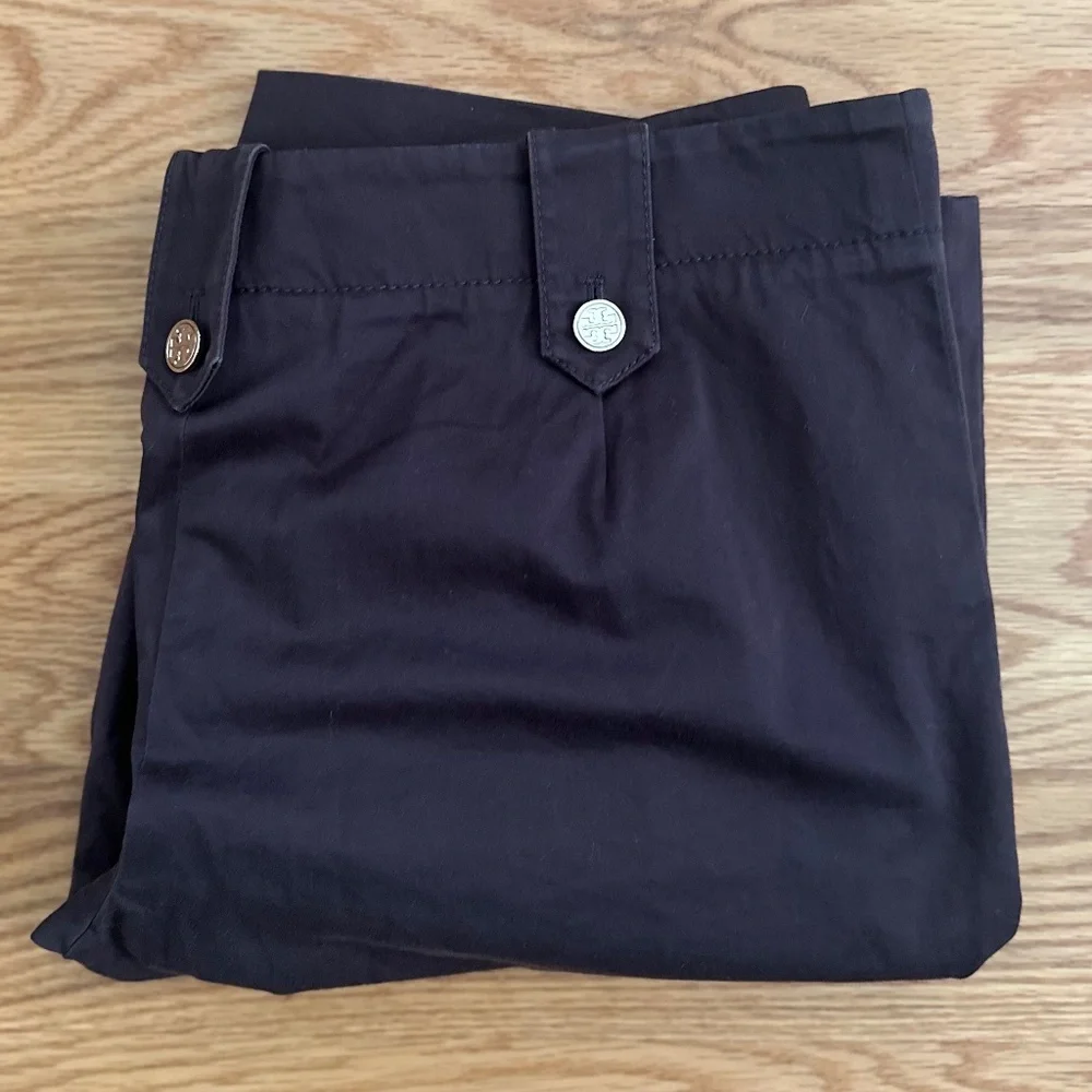 Tory Burch Brown Kinny Bermuda Shorts (6)